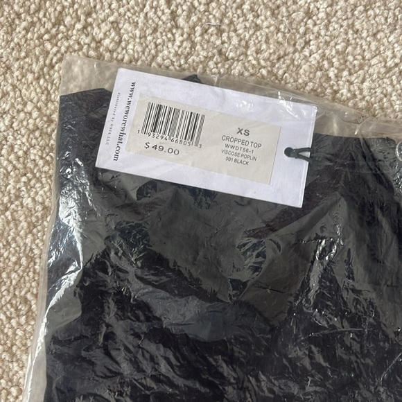 0306 - WEWOREWHAT Cropped Top $49 - Picture 4 of 4